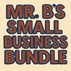 Mr. B Small Business Saturday Bundle