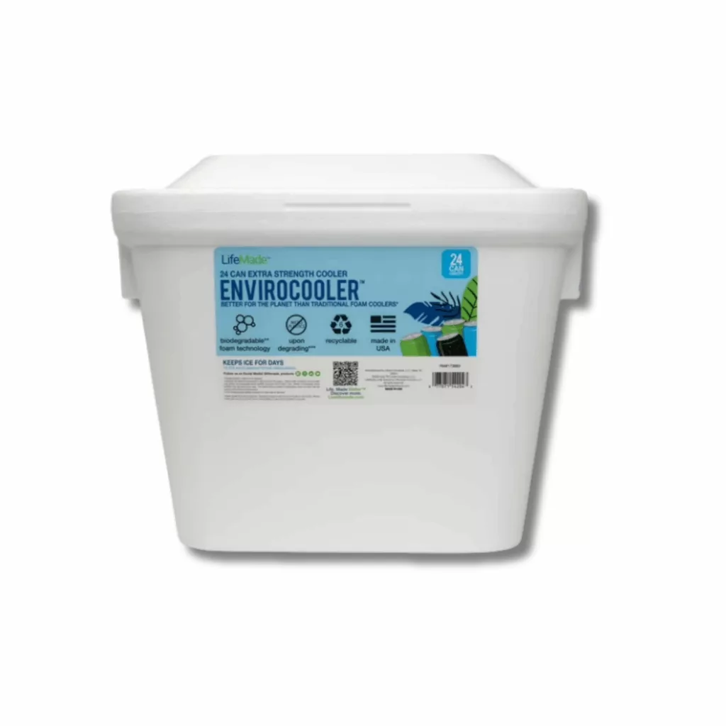 Biodegradable Eco-Conscious 28 Qt. Foam Cooler
