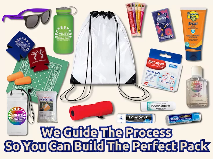We guide the process so you can build the perfect pack